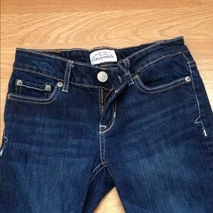 Dark blue skinny jeans